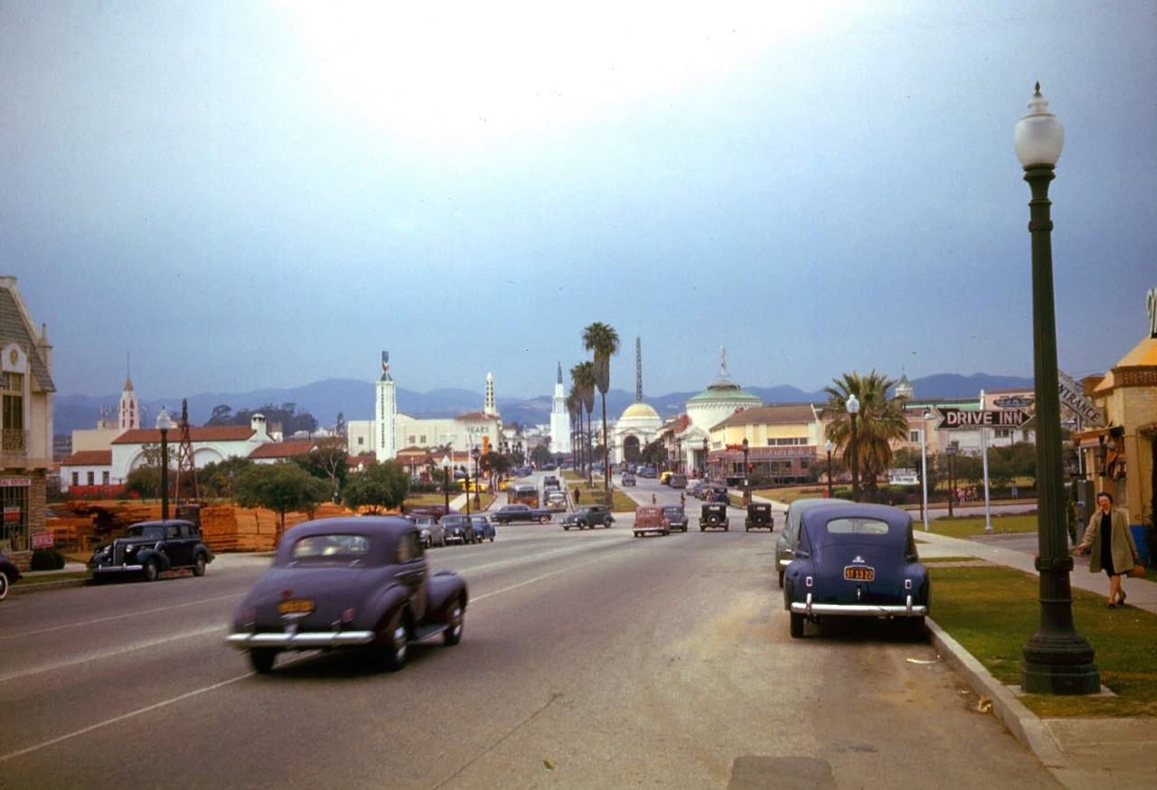 Obrázek 1941 Westwood Village West Los Angeles California-lr