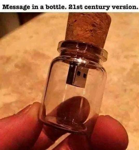 Obrázek 21st century message in the bottle 