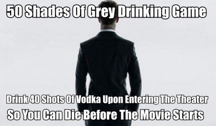 Obrázek 50 shades of gay drinking game