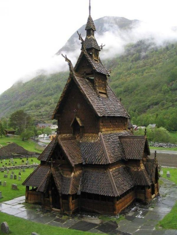 Obrázek 800 rocny church z Norway