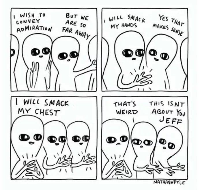 Obrázek Alien comix strip