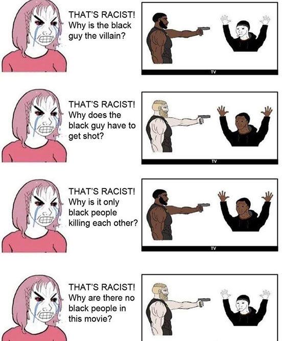 Obrázek Always racist