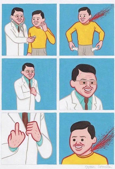 Obrázek American-healthcare-in-one-image-Joan-Cornella