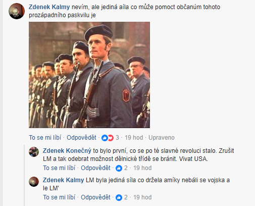 Obrázek Amici se bali Lidovych milici