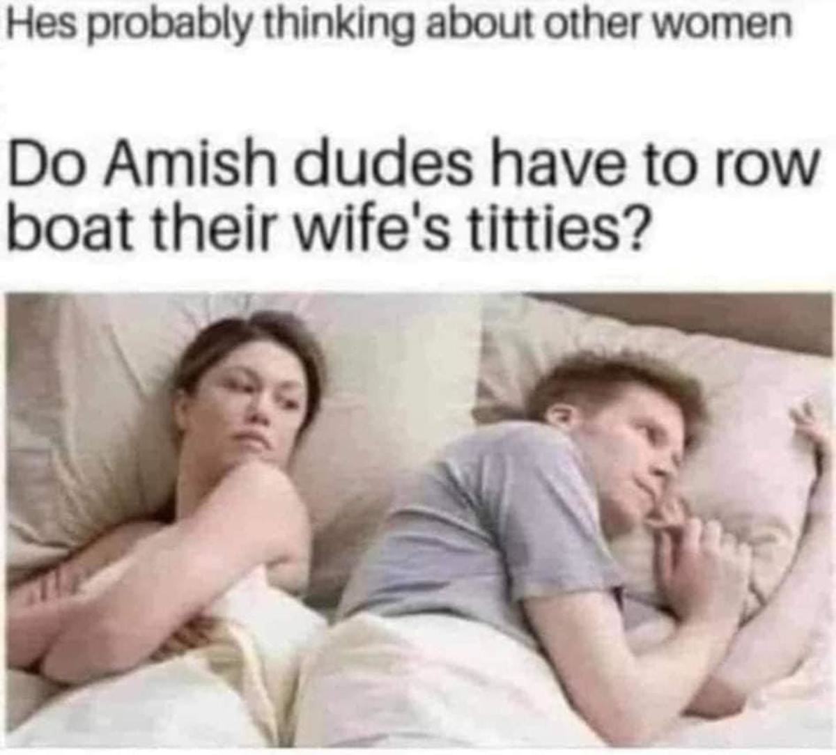 Obrázek Amish certainly cannot use motorboats