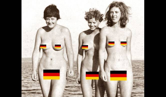 Obrázek Angela Merkel Young