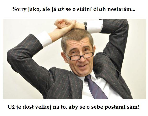 Obrázek Baba a statni dluh