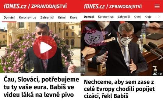 Obrázek Babis si neprotirecil