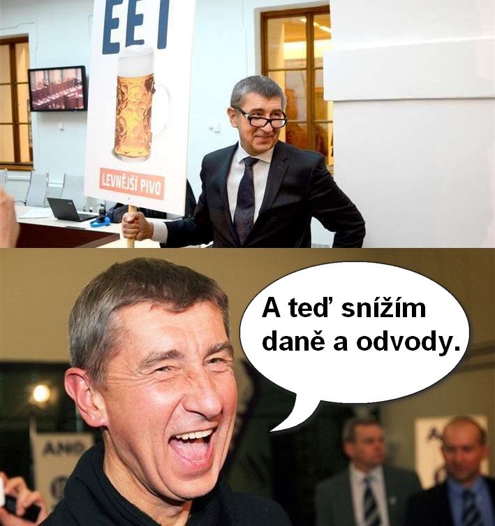 Obrázek Babis snizi dane