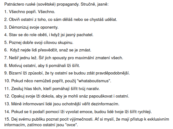 Obrázek Blmblmov manual propagandistu