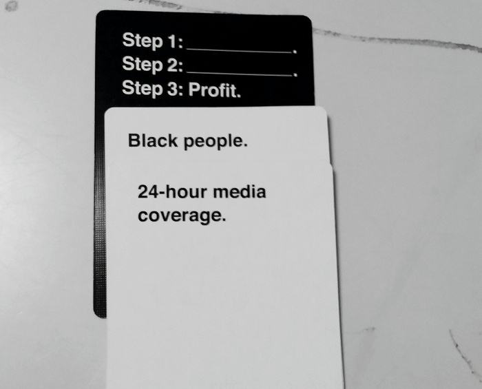 Obrázek Cards Against Humanity got too real today