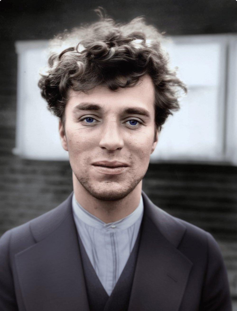 Obrázek Charles Spencer Chaplin without makeup 1916