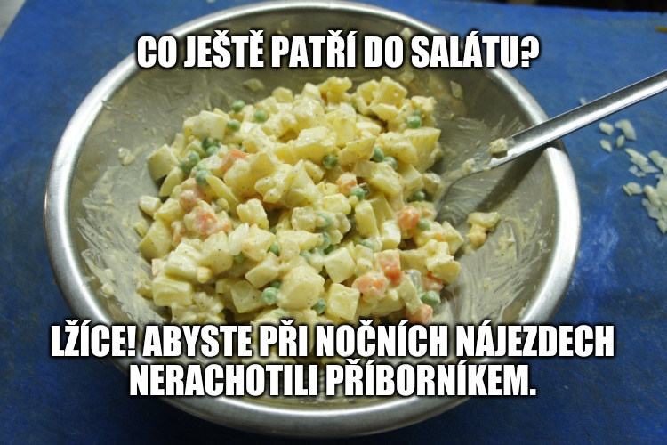 Obrázek Co jeste patri do salatu