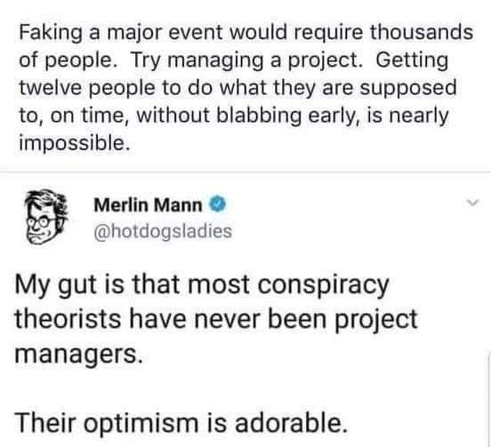 Obrázek Conspiracy optimist