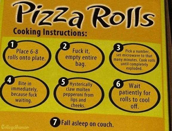 Obrázek Cooking Pizza Rolls Guide 28-12-2011