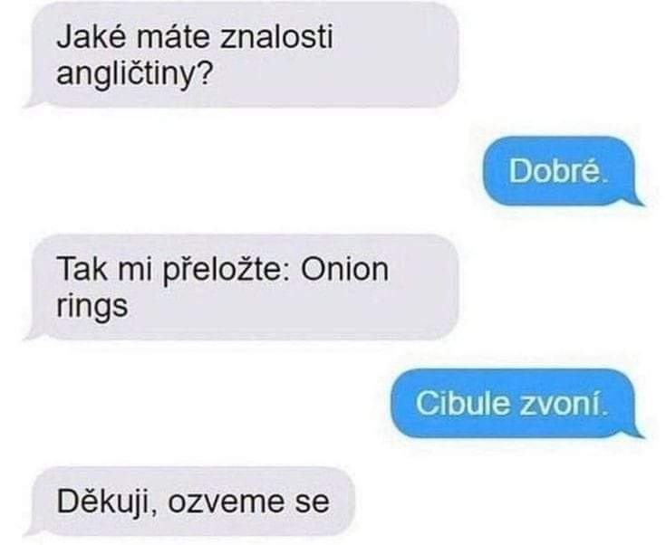 Obrázek Crha na prijimacim pohovoru