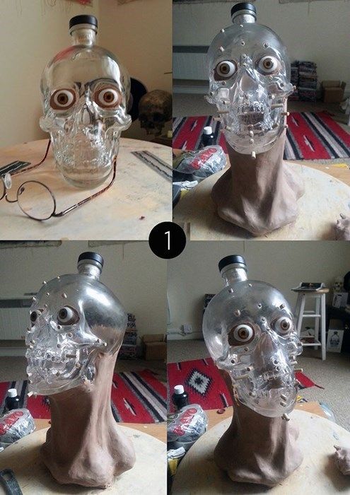 Obrázek Crystal Skull Vodka bottle