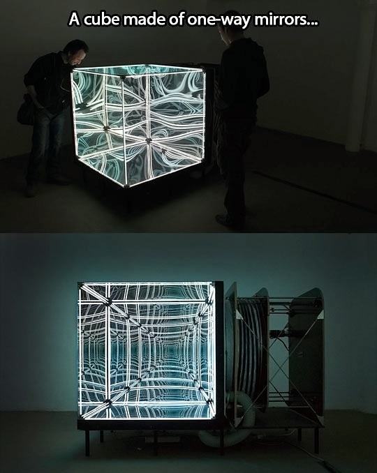 Obrázek Cube Of One Way Mirrors