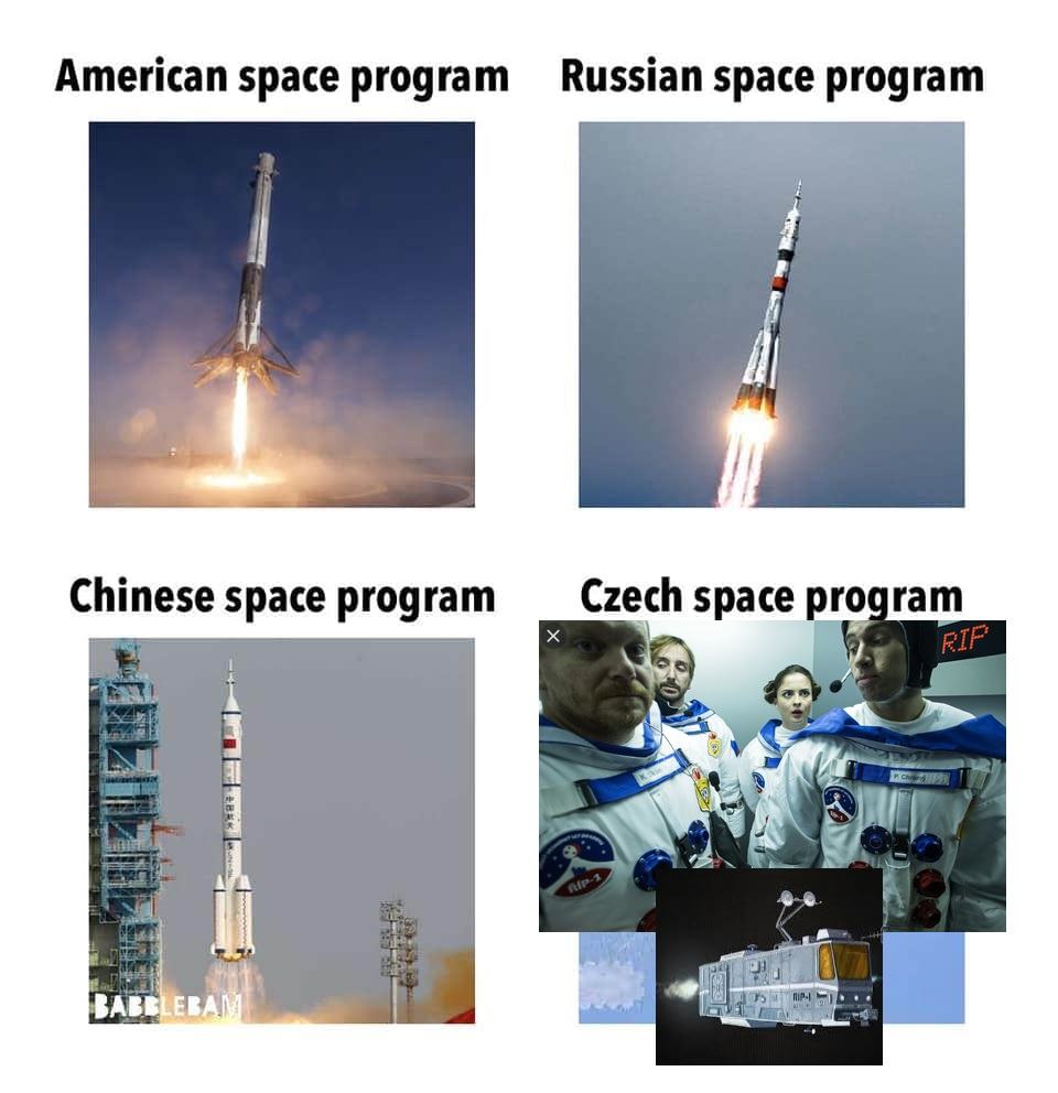 Obrázek Czech space program ackchually