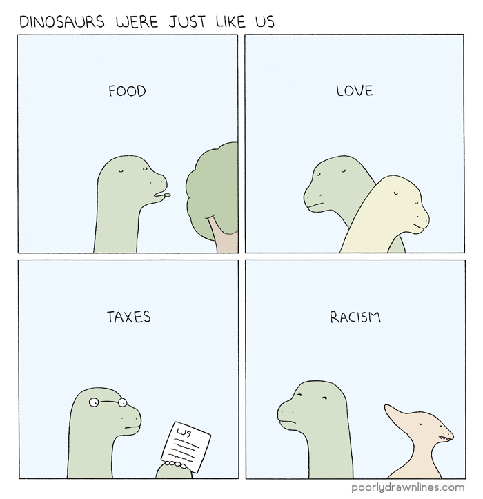 Obrázek Dinosaurs were just like us