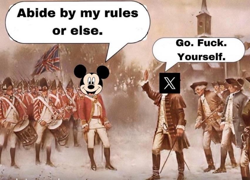 Obrázek Disney fasisti vs svoboda
