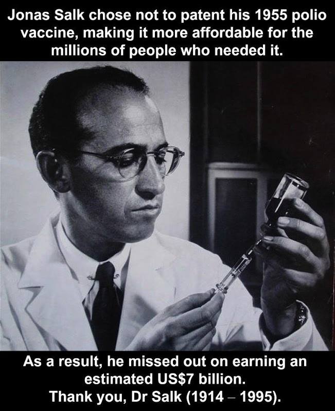 Obrázek Dr Jonas Salk