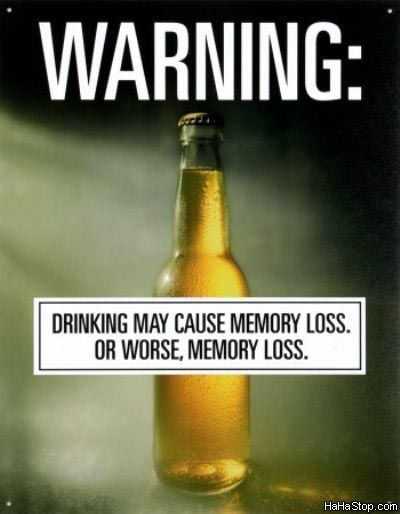 Obrázek Drinking Warning