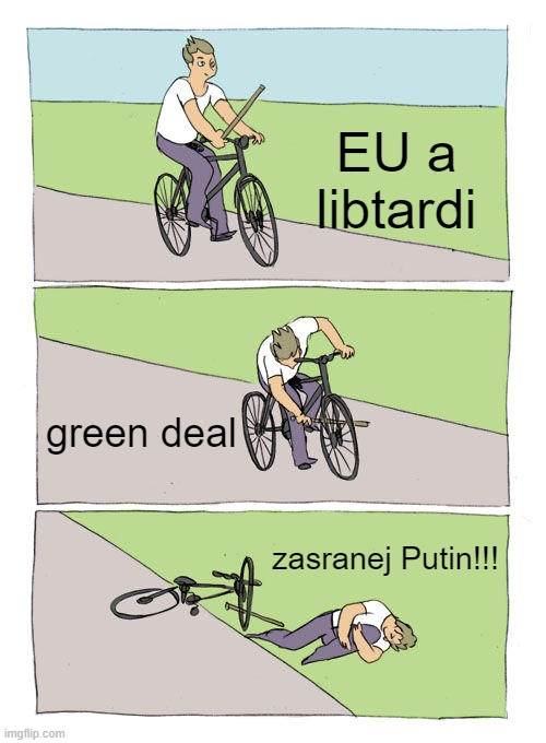 Obrázek EU libtardi green deal putin