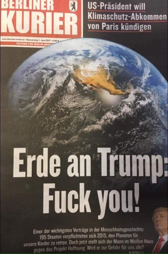 Obrázek Earth to Trump