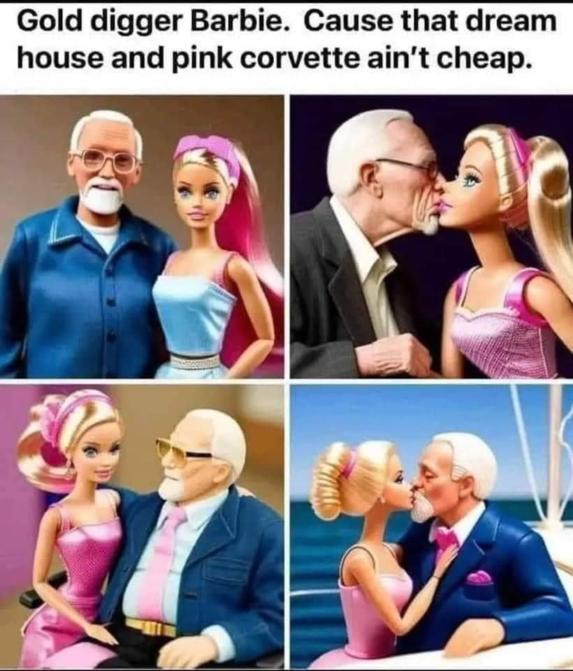 Obrázek Gold digger Barbie