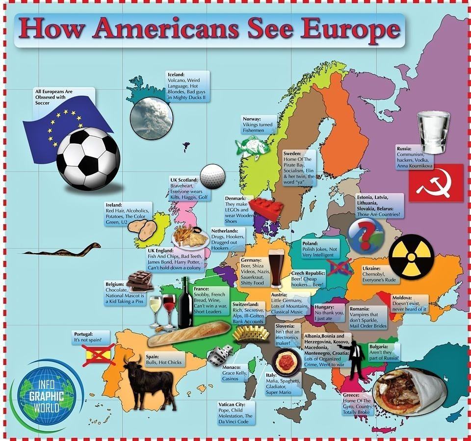 Obrázek How Americans See Europe 18-01-2012