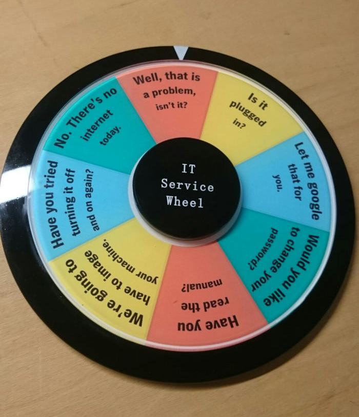 Obrázek IT support wheel of fortune