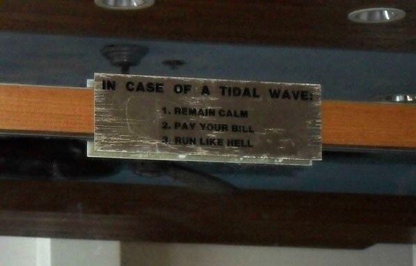 Obrázek In Case Of Tidal Wave