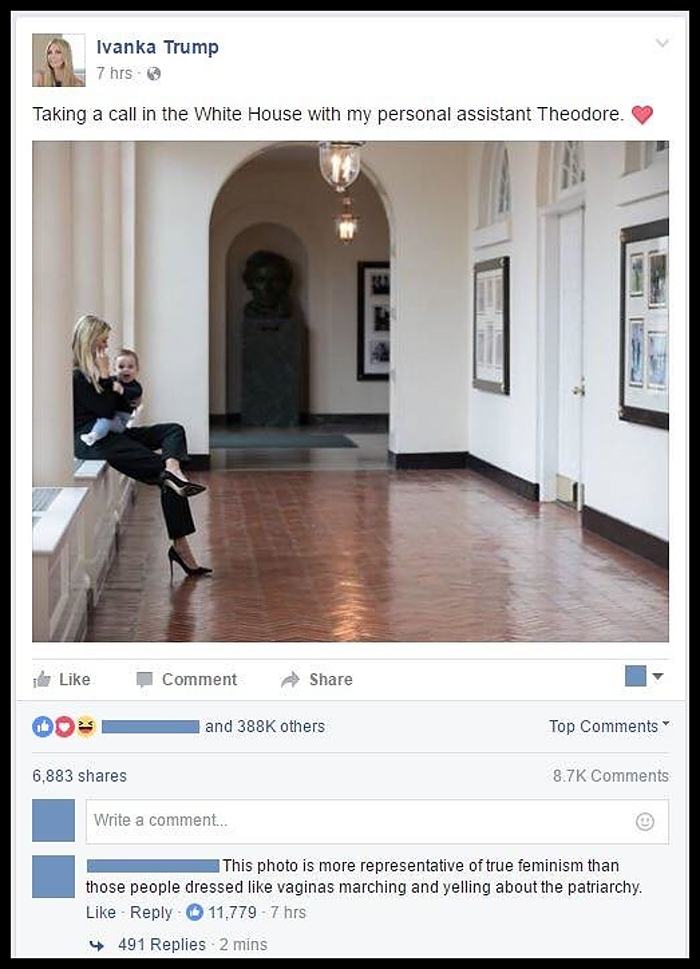 Obrázek Ivanka at the White House