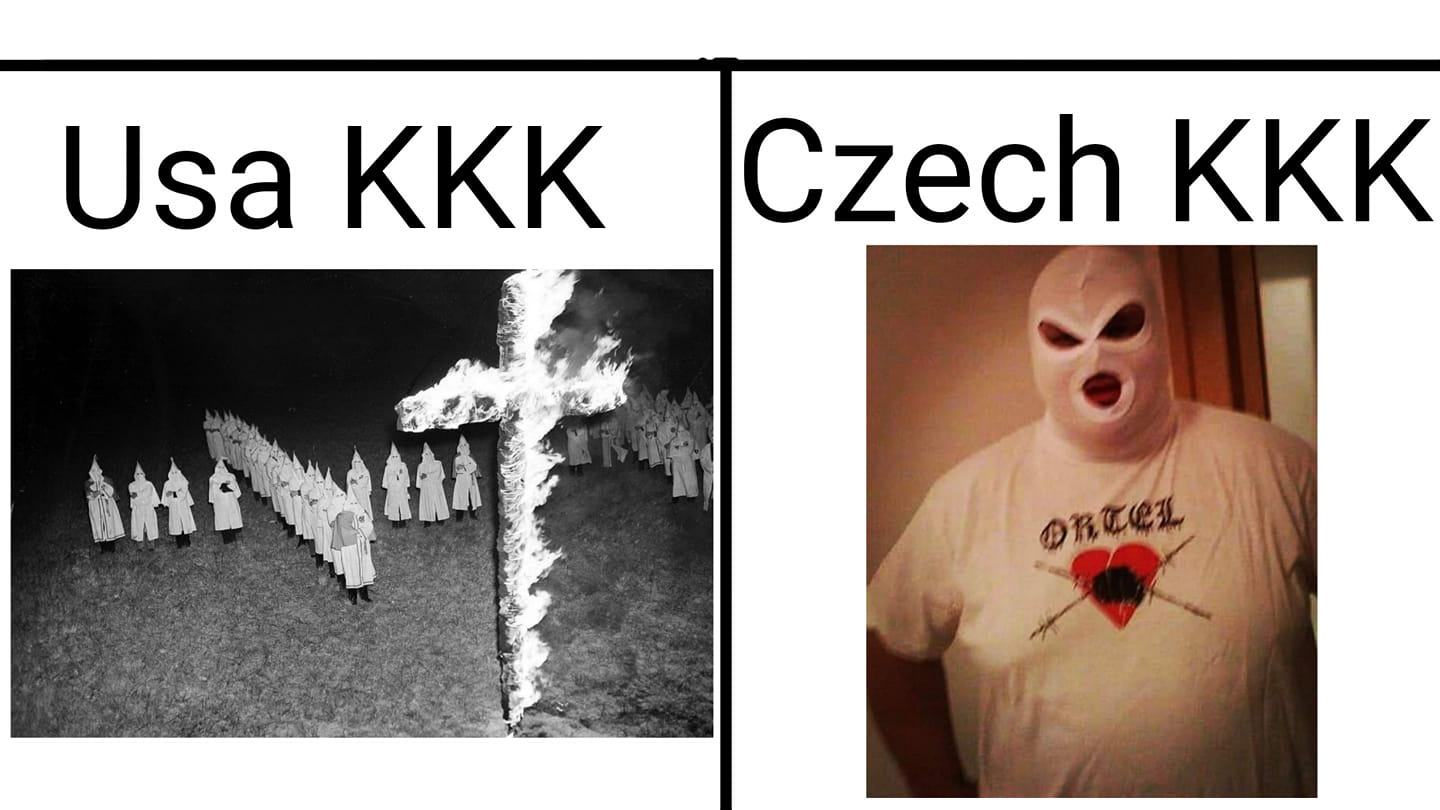 Obrázek KKK v USA a u nas