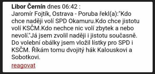 Obrázek Kral volicu