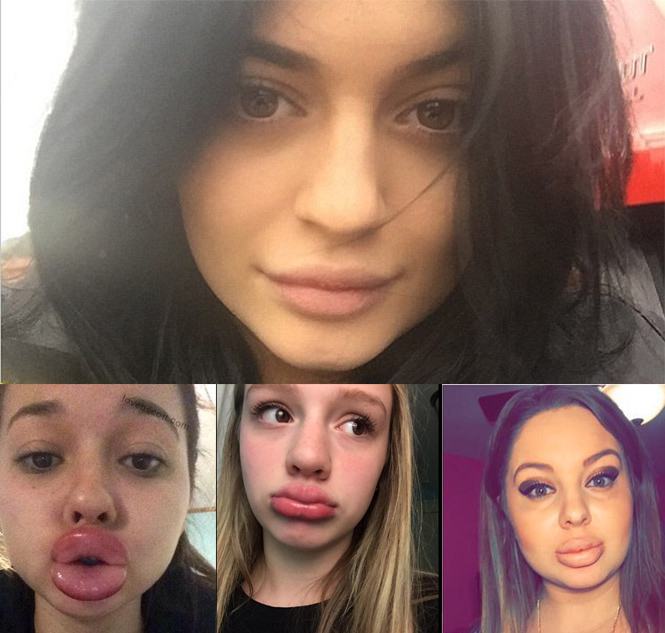 Obrázek Kylie Jenner challenge