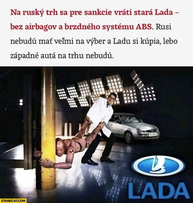 Obrázek LADA SA VRACIA NA RUSKY TRH