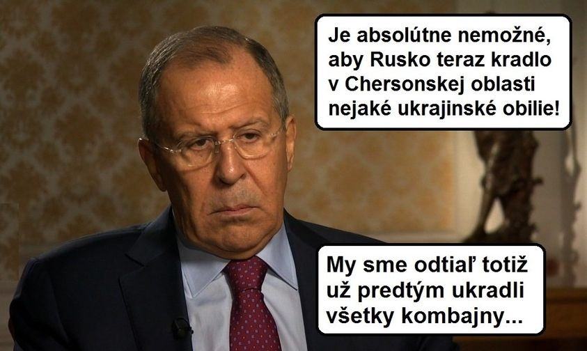 Obrázek Lavrov a obilie