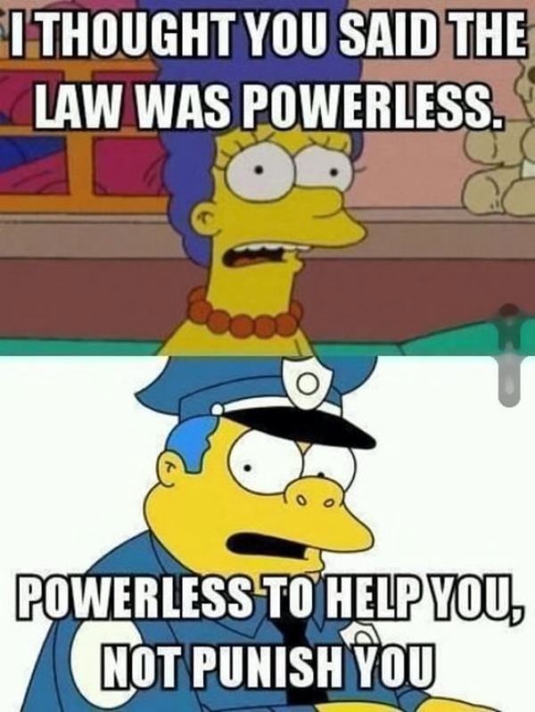 Obrázek Law Is Powerless