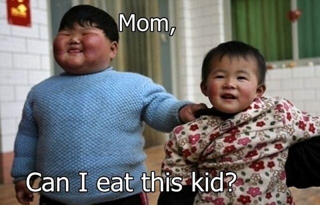 Obrázek Mom - Can i eat this kid