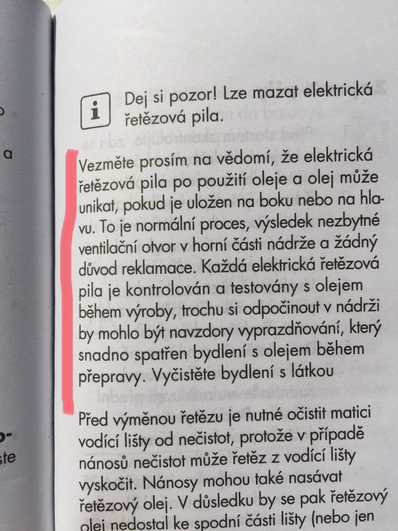 Obrázek Navod na motorovku z Lidlu