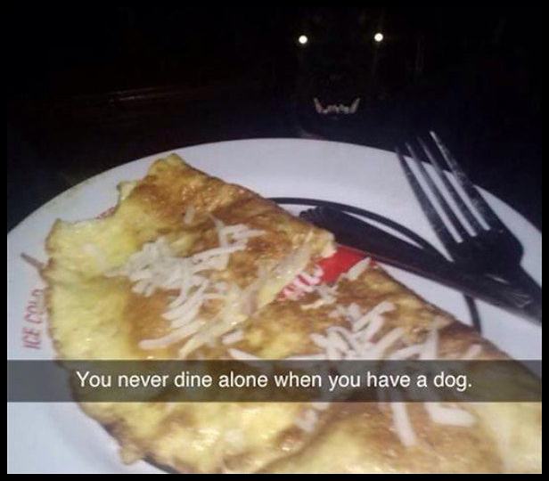 Obrázek Never Dine Alone