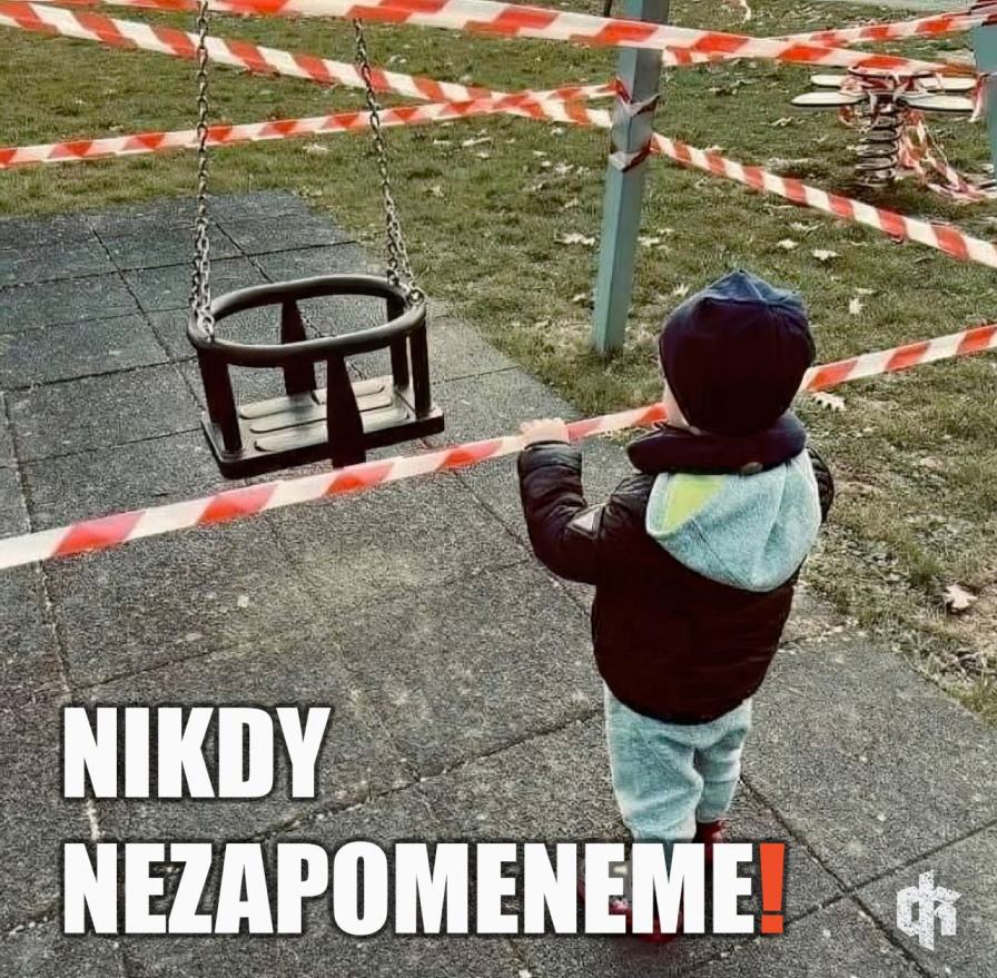 Obrázek Nikdy nezapomeneme plandemie