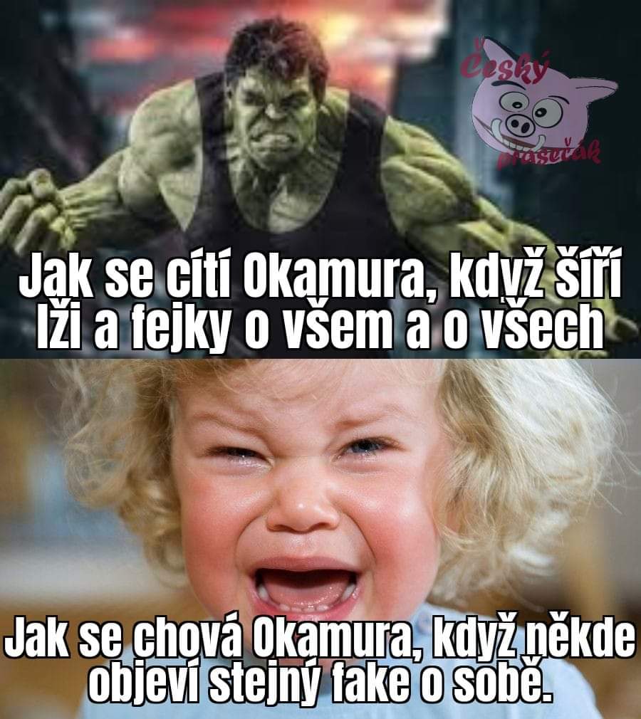 Obrázek Okakurovy hoaxy