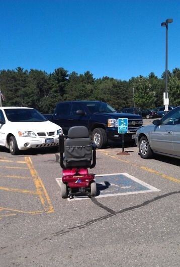 Obrázek Parkovanie invalida