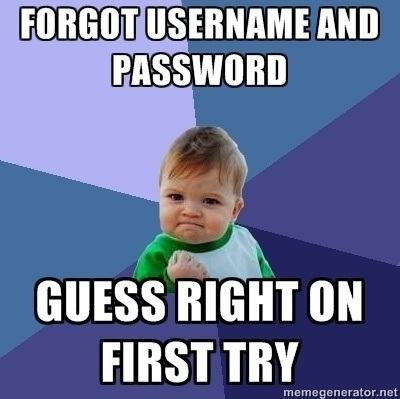 Obrázek Password and Username