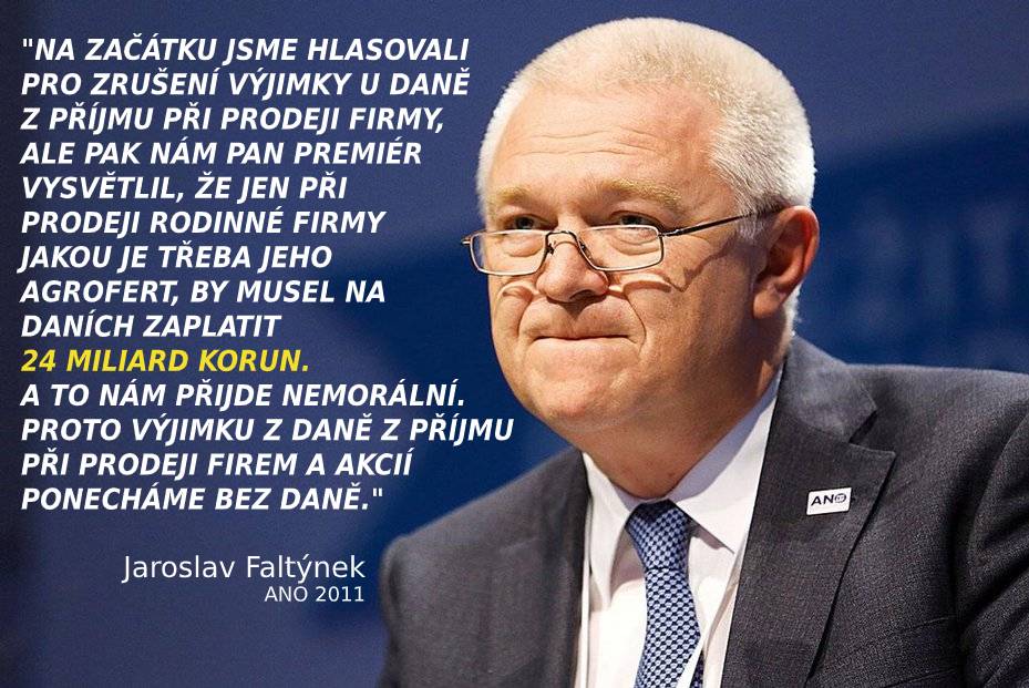 Obrázek Proc ANO otocilo u dane z prodeje firem