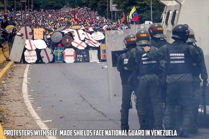 Obrázek Protesters-Venezuela