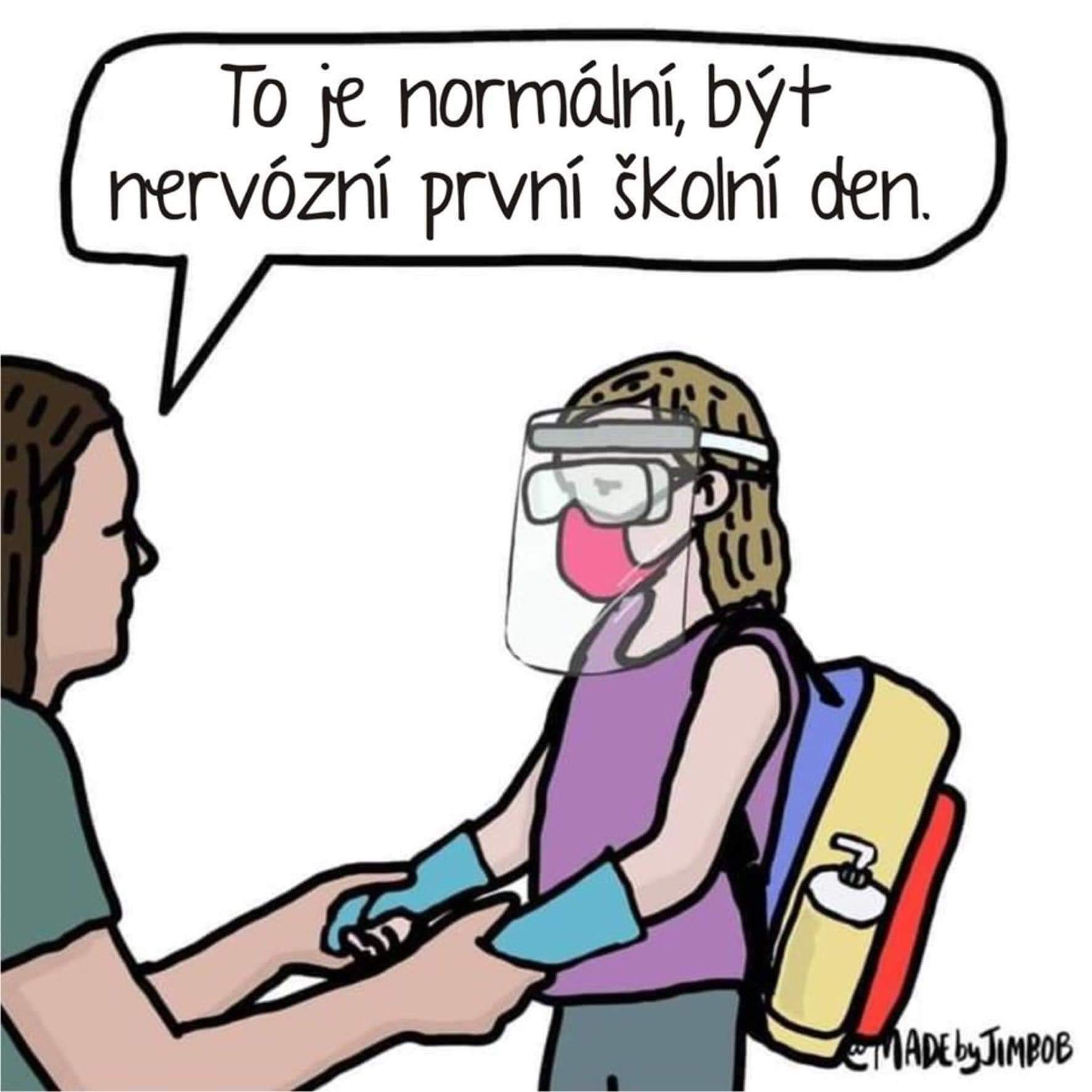 Obrázek Prvni skolni den